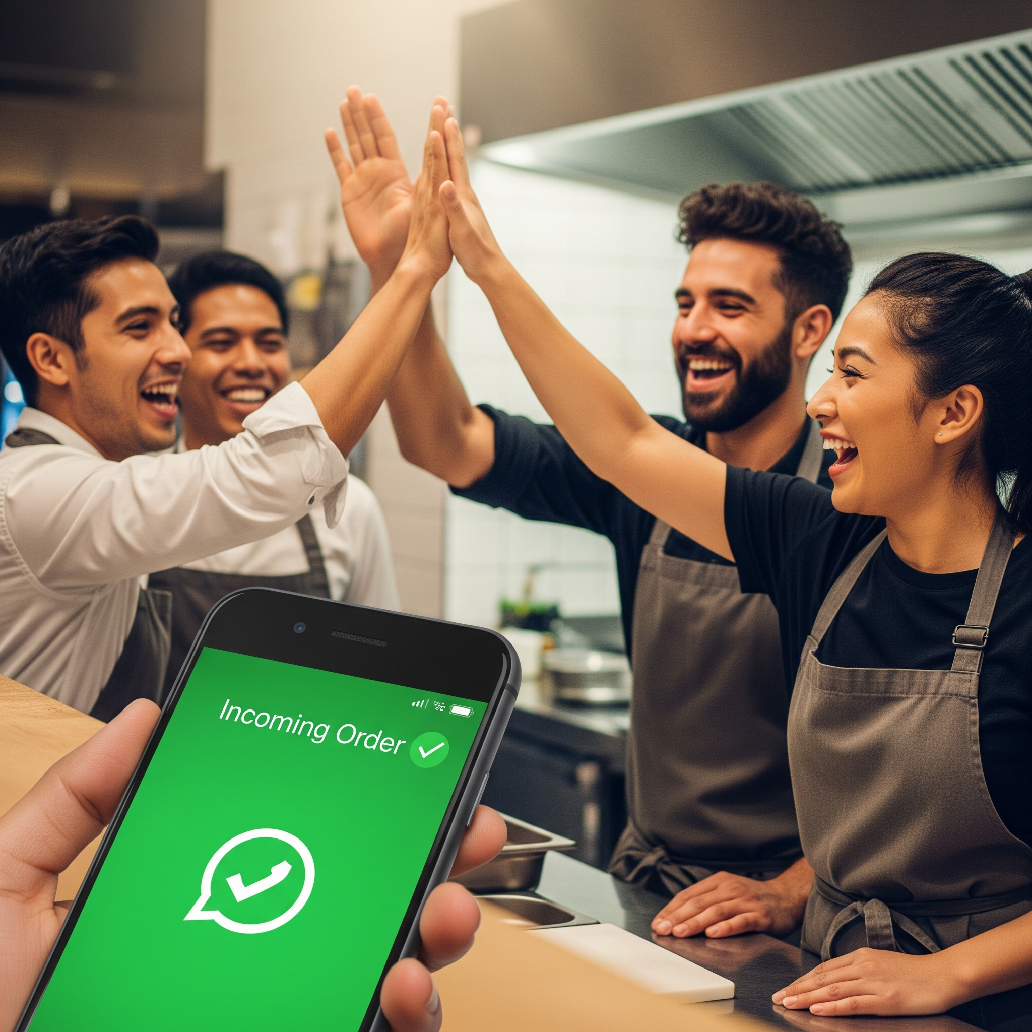 Restaurant going live with orders